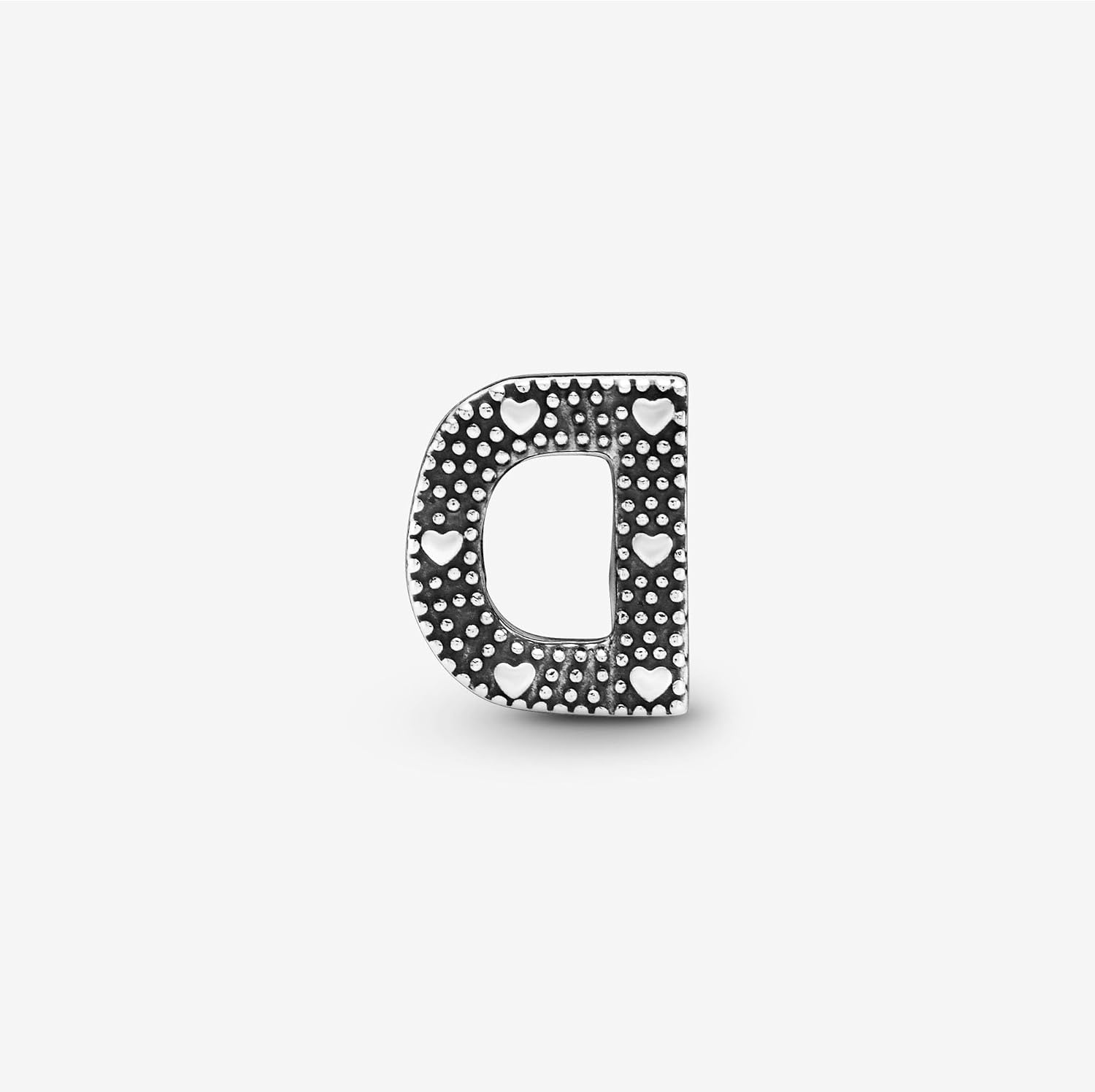 image:imagePandora Alphabet Charm Compatible Moments Gift for Her Made with Sterling Silver with Gift BoxLetter D