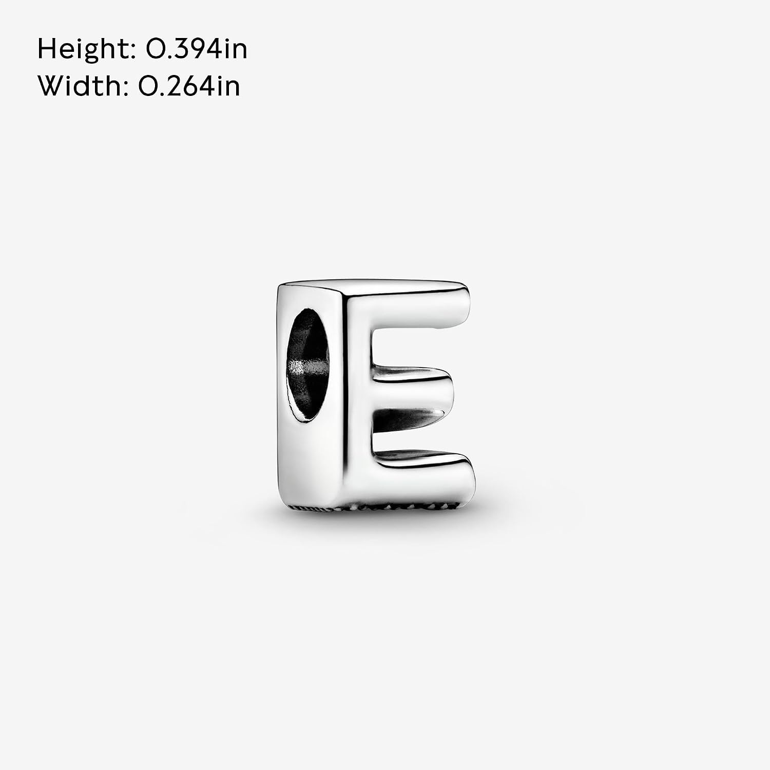 image:imagePandora Alphabet Charm Compatible Moments Gift for Her Made with Sterling Silver with Gift BoxLetter E