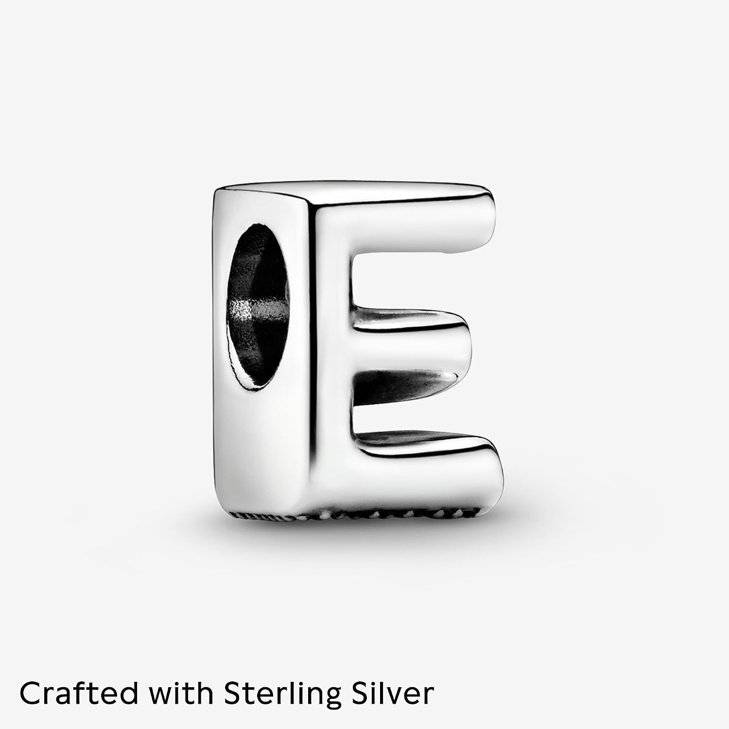 image:imagePandora Alphabet Charm Compatible Moments Gift for Her Made with Sterling Silver with Gift BoxLetter E