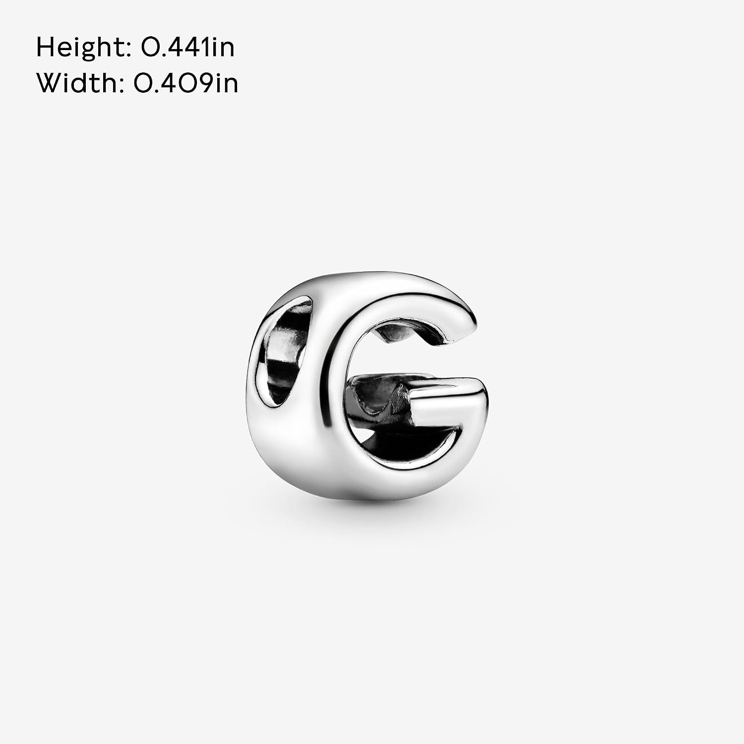 image:imagePandora Alphabet Charm Compatible Moments Gift for Her Made with Sterling Silver with Gift BoxLetter G