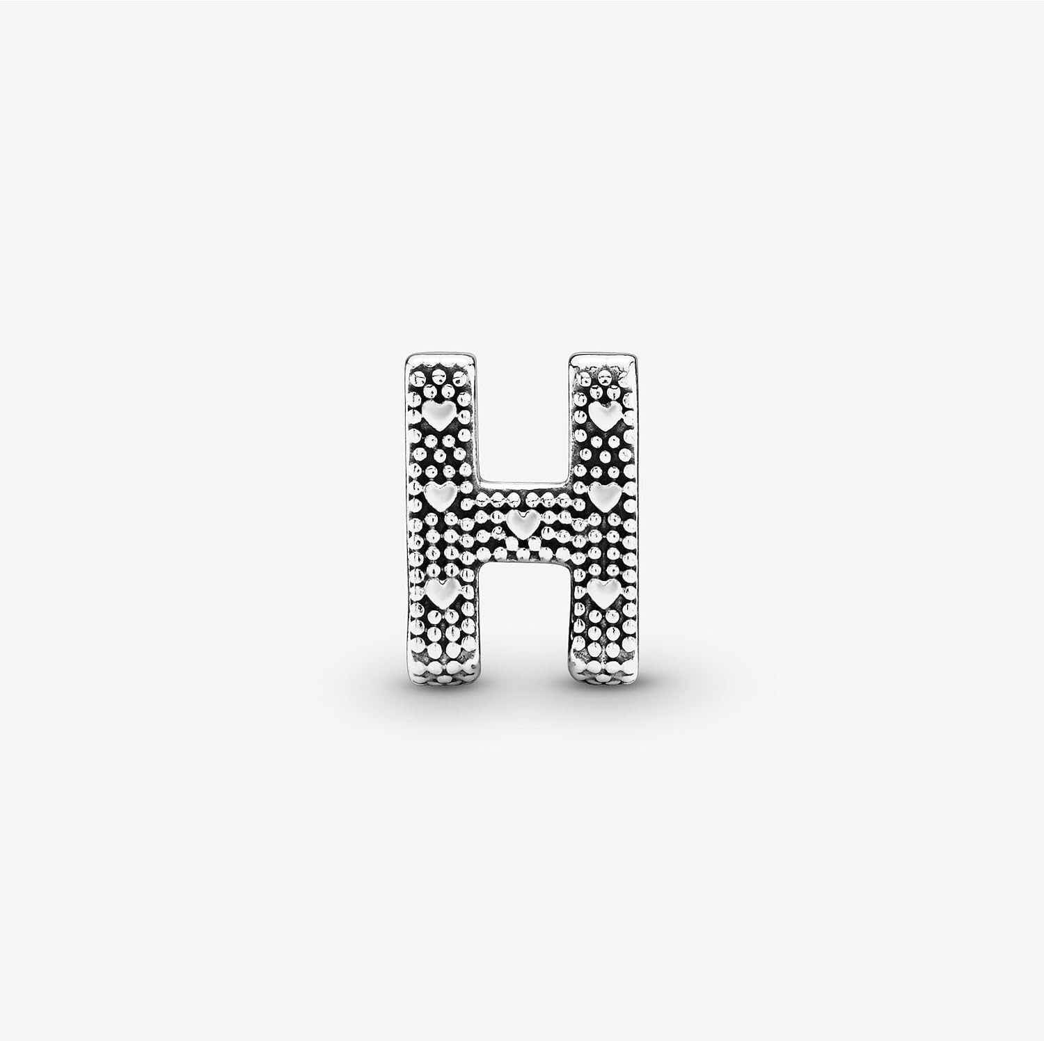 image:imagePandora Alphabet Charm Compatible Moments Gift for Her Made with Sterling Silver with Gift BoxLetter H