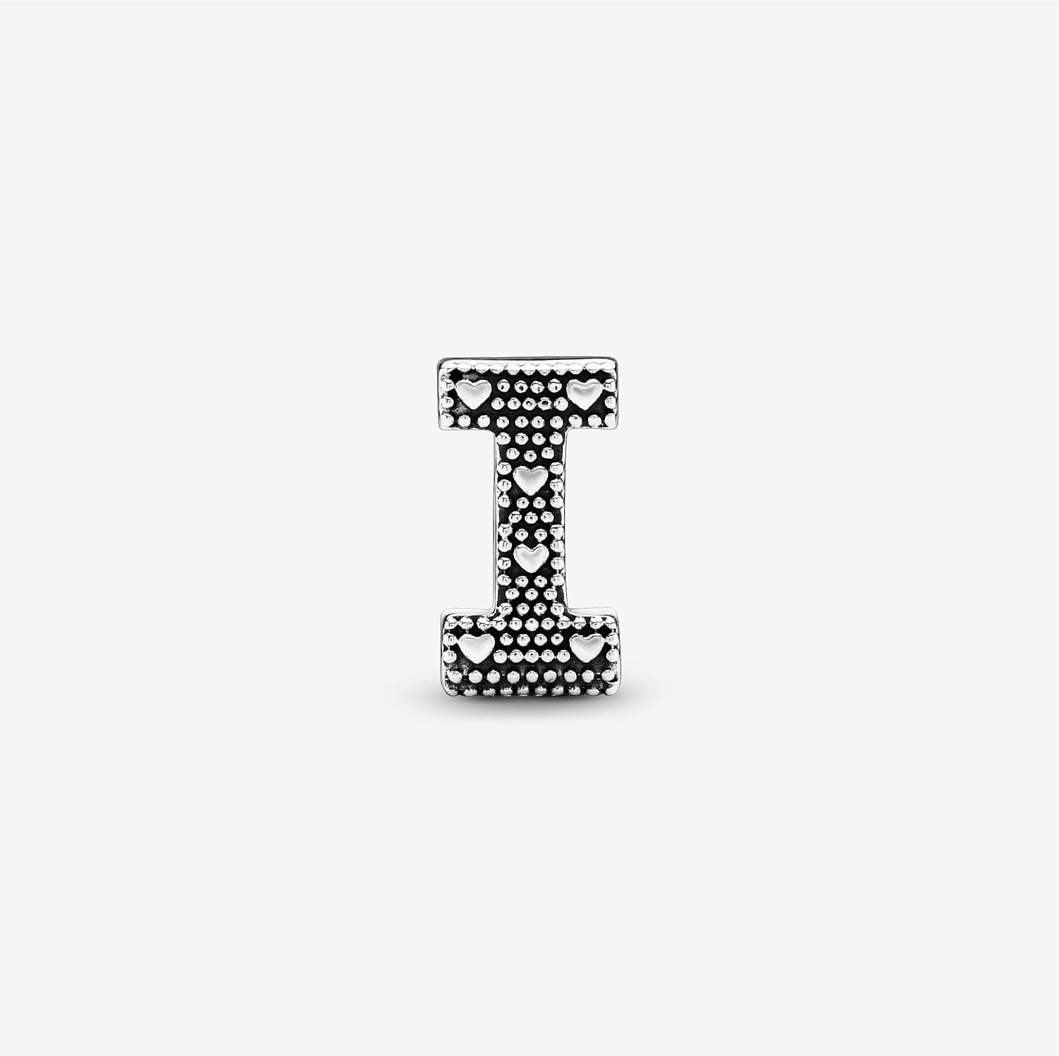 image:imagePandora Alphabet Charm Compatible Moments Gift for Her Made with Sterling Silver with Gift BoxLetter I