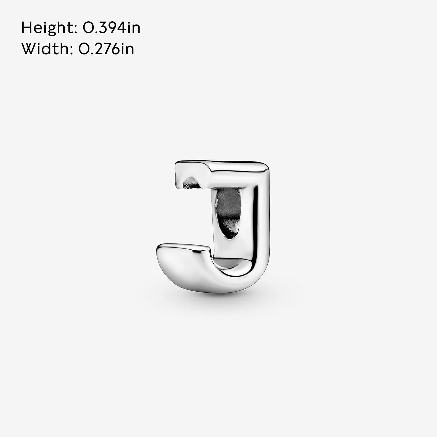 image:imagePandora Alphabet Charm Compatible Moments Gift for Her Made with Sterling Silver with Gift BoxLetter J