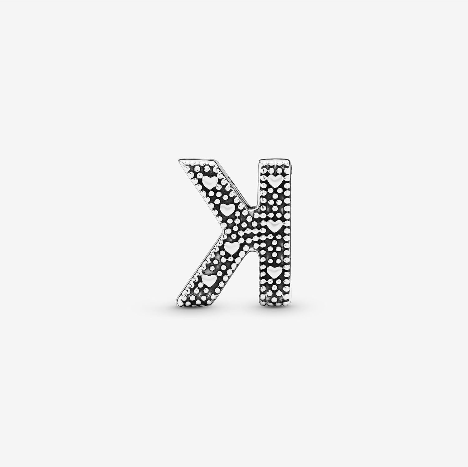 image:imagePandora Alphabet Charm Compatible Moments Gift for Her Made with Sterling Silver with Gift BoxLetter K