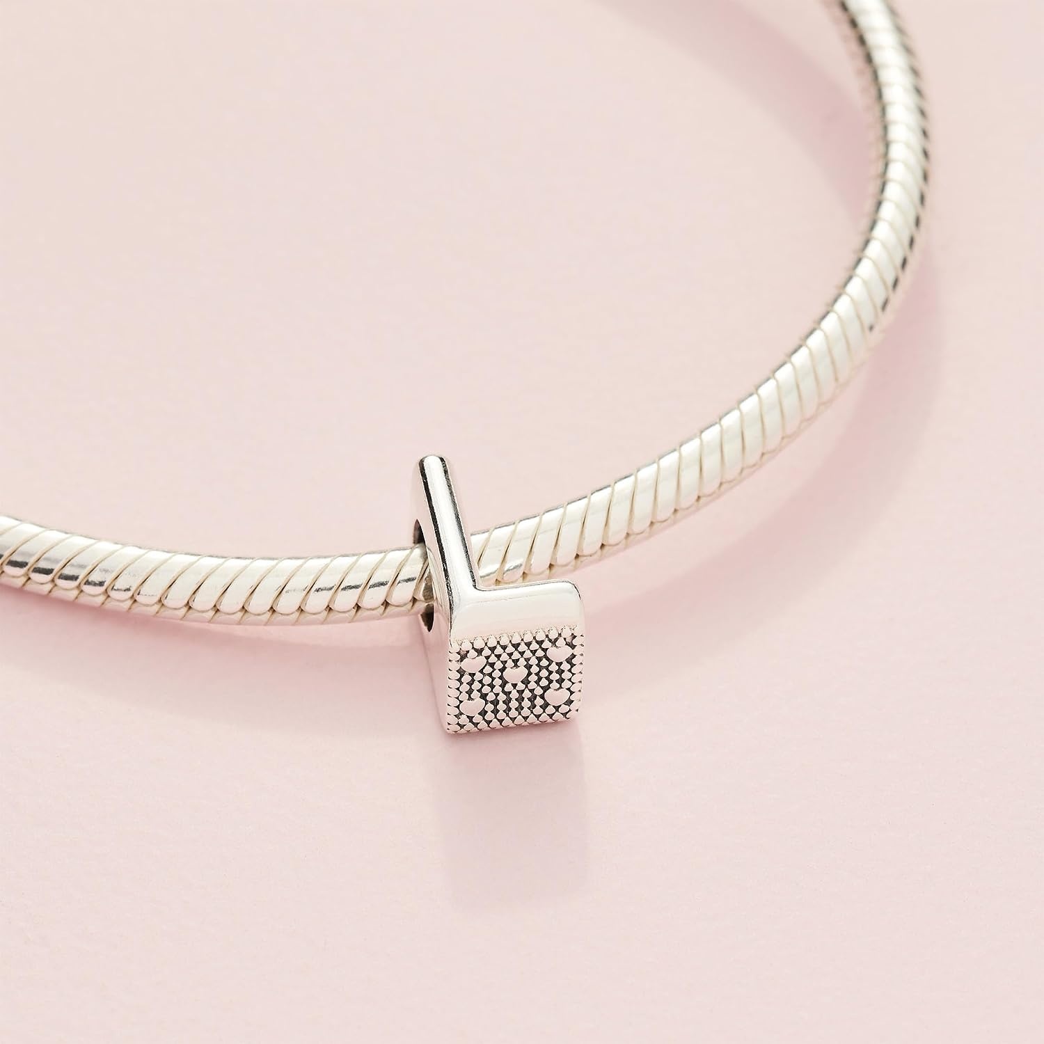 image:imagePandora Alphabet Charm Compatible Moments Gift for Her Made with Sterling Silver with Gift BoxLetter L