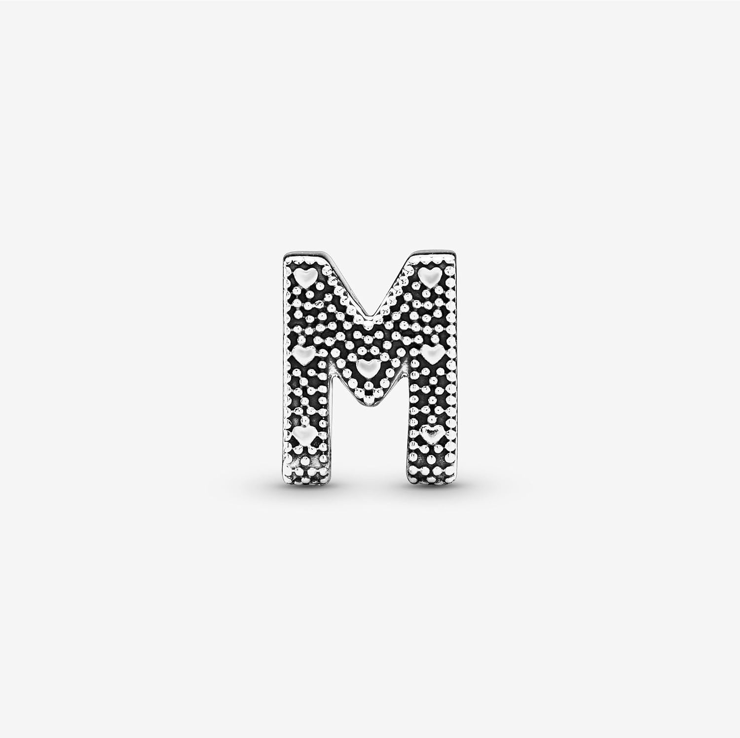 image:imagePandora Alphabet Charm Compatible Moments Gift for Her Made with Sterling Silver with Gift BoxLetter M