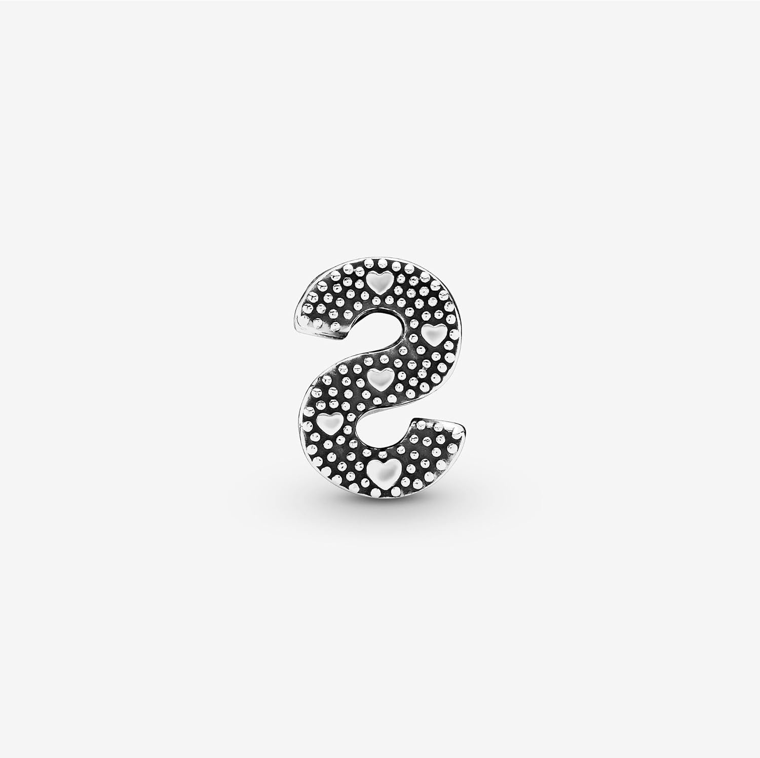 image:imagePandora Alphabet Charm Compatible Moments Gift for Her Made with Sterling Silver with Gift BoxLetter S
