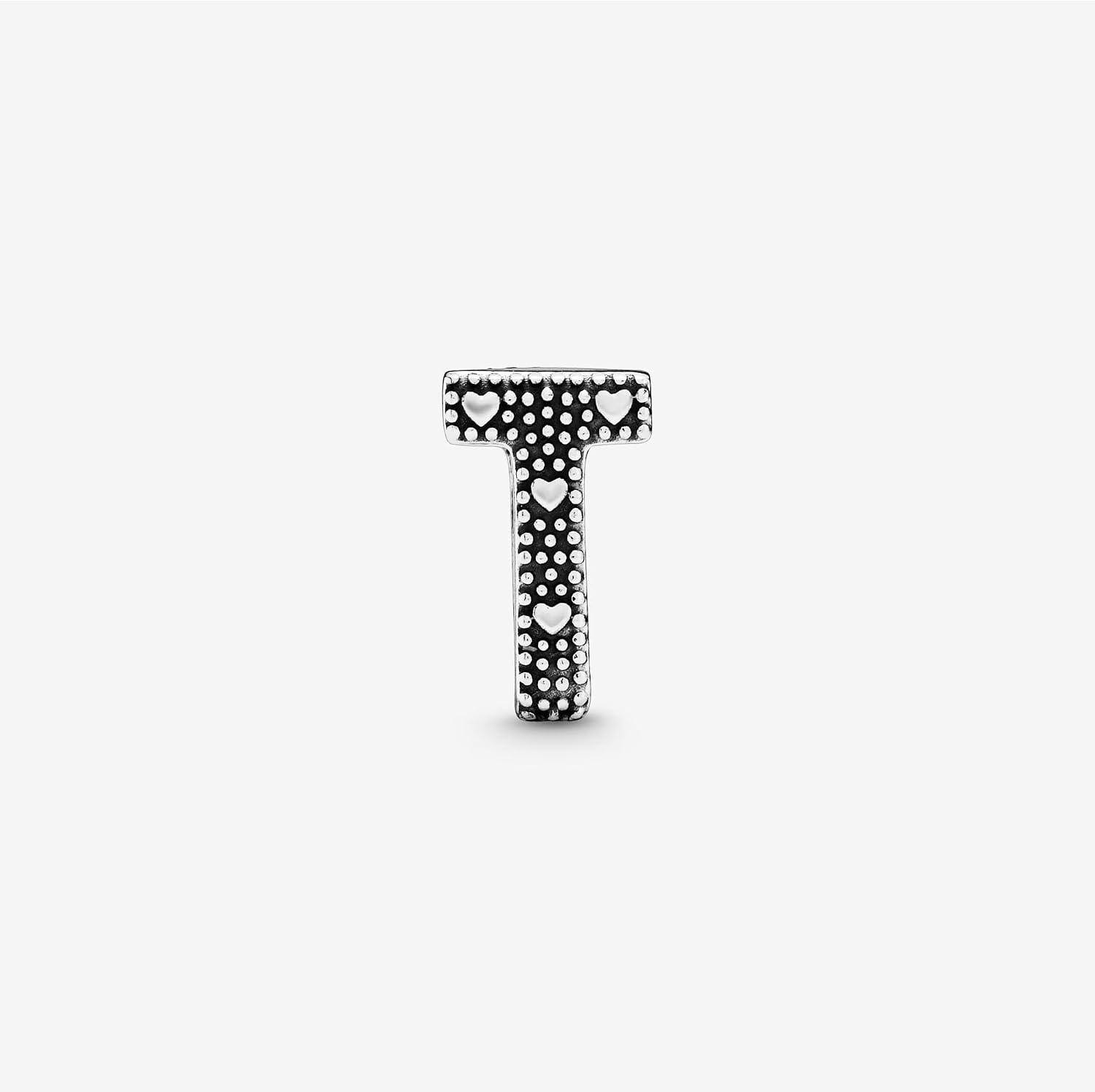 image:imagePandora Alphabet Charm Compatible Moments Gift for Her Made with Sterling Silver with Gift BoxLetter T