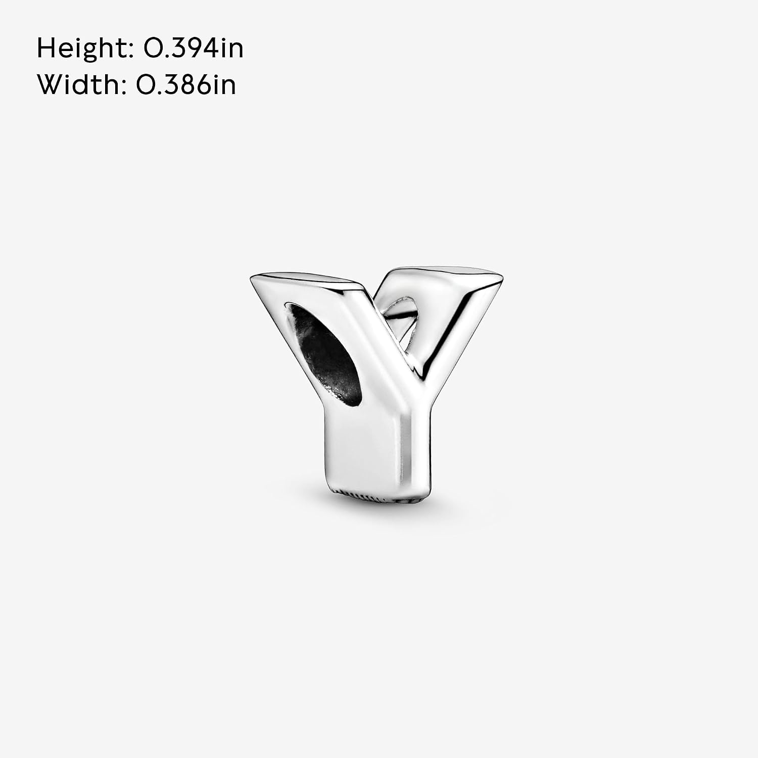 image:imagePandora Alphabet Charm Compatible Moments Gift for Her Made with Sterling Silver with Gift BoxLetter Y