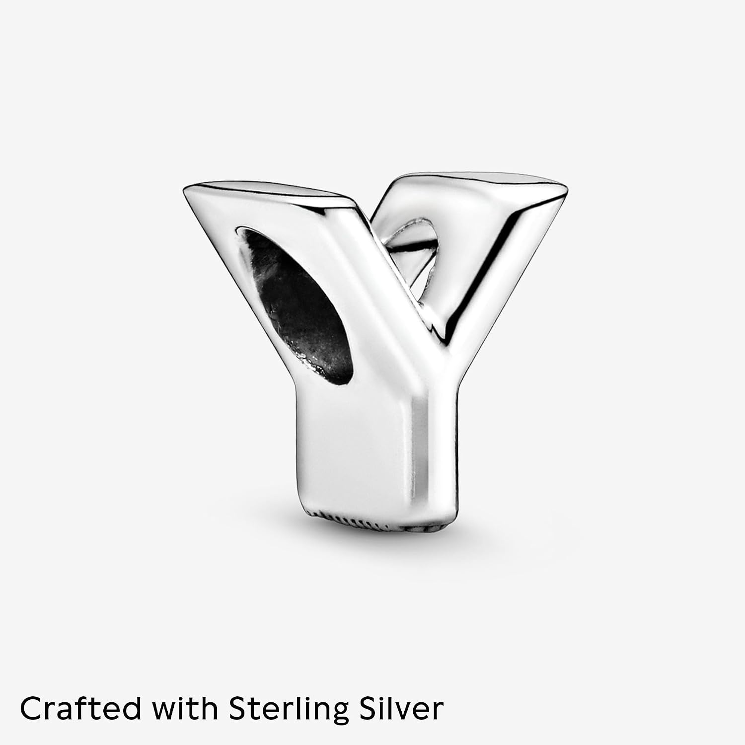 image:imagePandora Alphabet Charm Compatible Moments Gift for Her Made with Sterling Silver with Gift BoxLetter Y