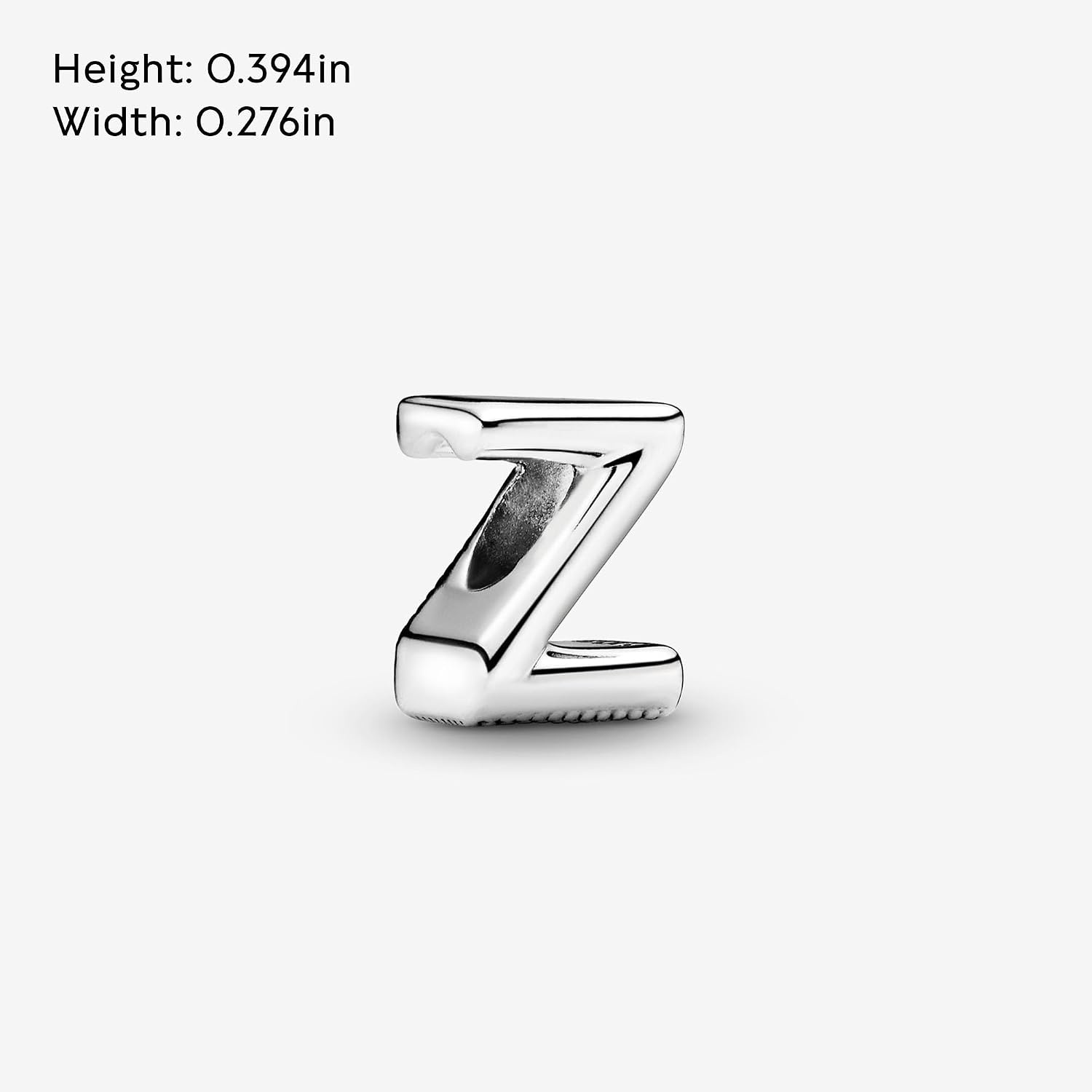 image:imagePandora Alphabet Charm Compatible Moments Gift for Her Made with Sterling Silver with Gift BoxLetter Z