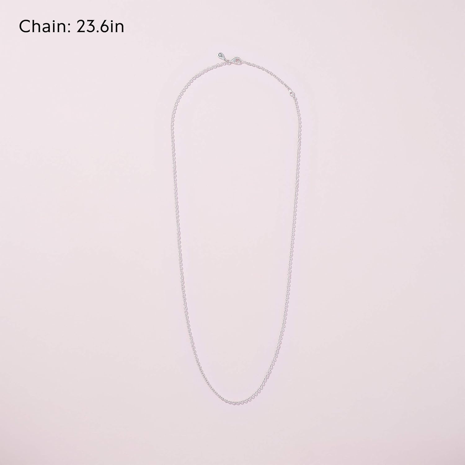 image:imagePandora Cable Chain Necklace Classic Chain Necklace with Lobster Clasp Gift for Her Sterling Silver Adjustable Necklace With Gift Box236
