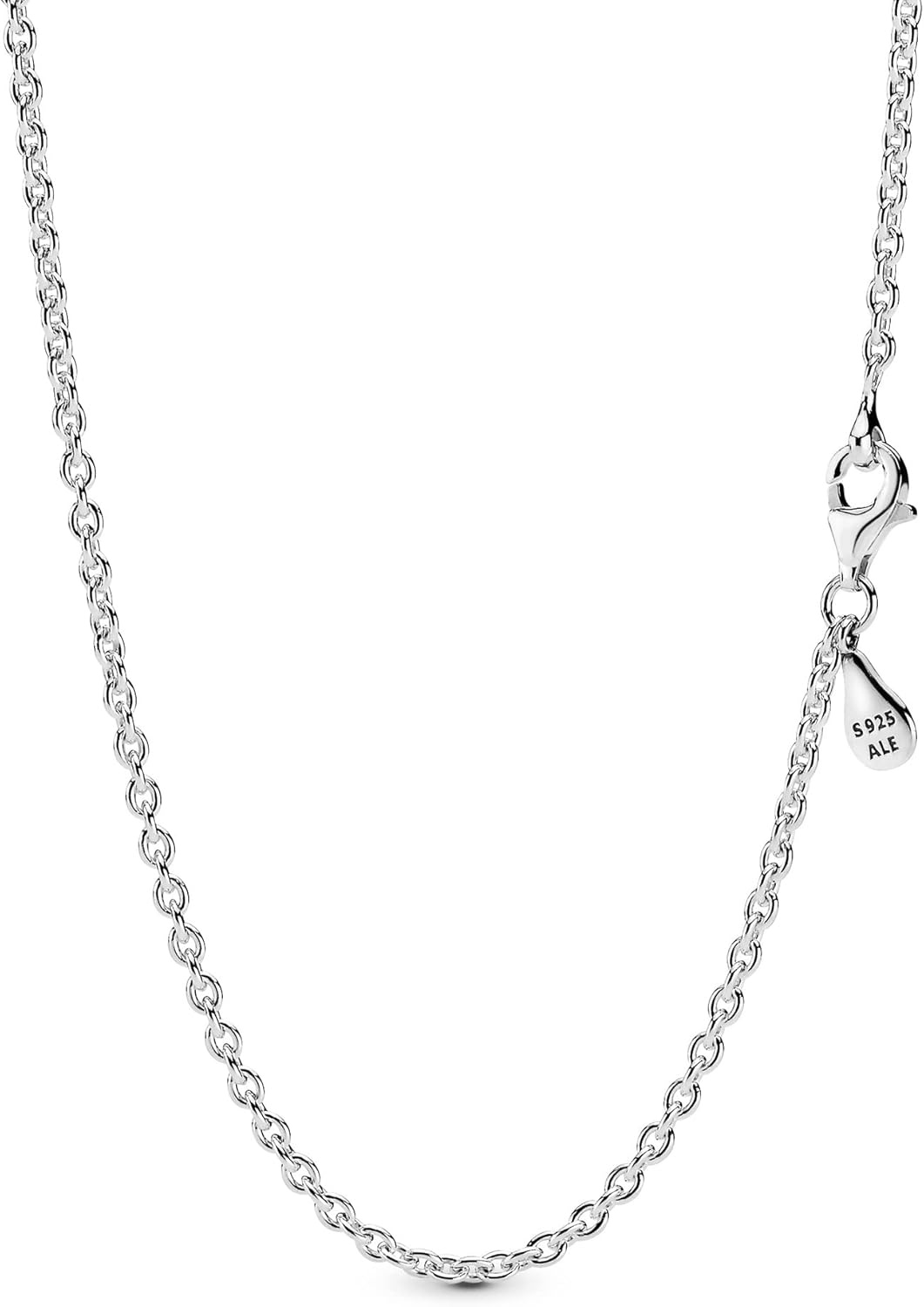 image:imagePandora Cable Chain Necklace Classic Chain Necklace with Lobster Clasp Gift for Her Sterling Silver Adjustable Necklace With Gift Box236