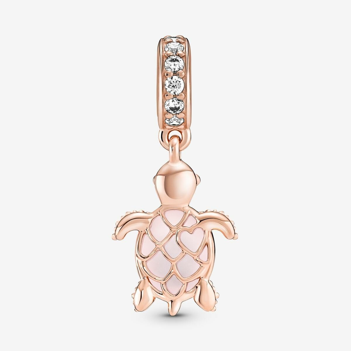 image:imagePandora Murano Glass Pink Sea Turtle Dangle Charm Compatible with Pandora Moments Gift for Women Stunning Womens Jewelry Made with Pandora Rose amp Cubic Zirconia with Gift Box