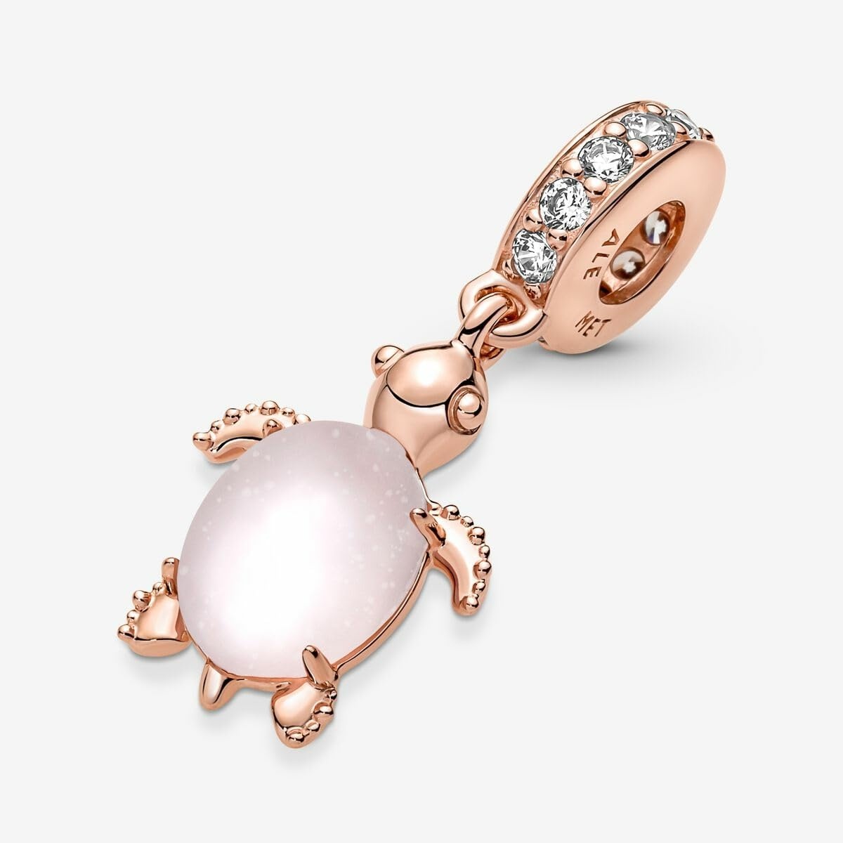 image:imagePandora Murano Glass Pink Sea Turtle Dangle Charm Compatible with Pandora Moments Gift for Women Stunning Womens Jewelry Made with Pandora Rose amp Cubic Zirconia with Gift Box