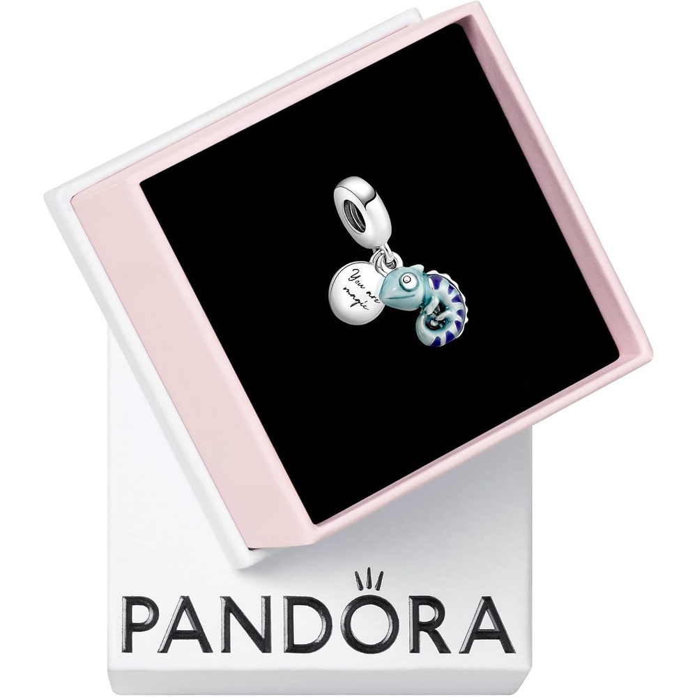 image:imagePANDORA ColorChanging Chameleon Dangle Charm Bracelet Charm Moments Bracelets Stunning Womens Jewelry Gift for Women Made with Sterling Silver amp Enamel With Gift Box