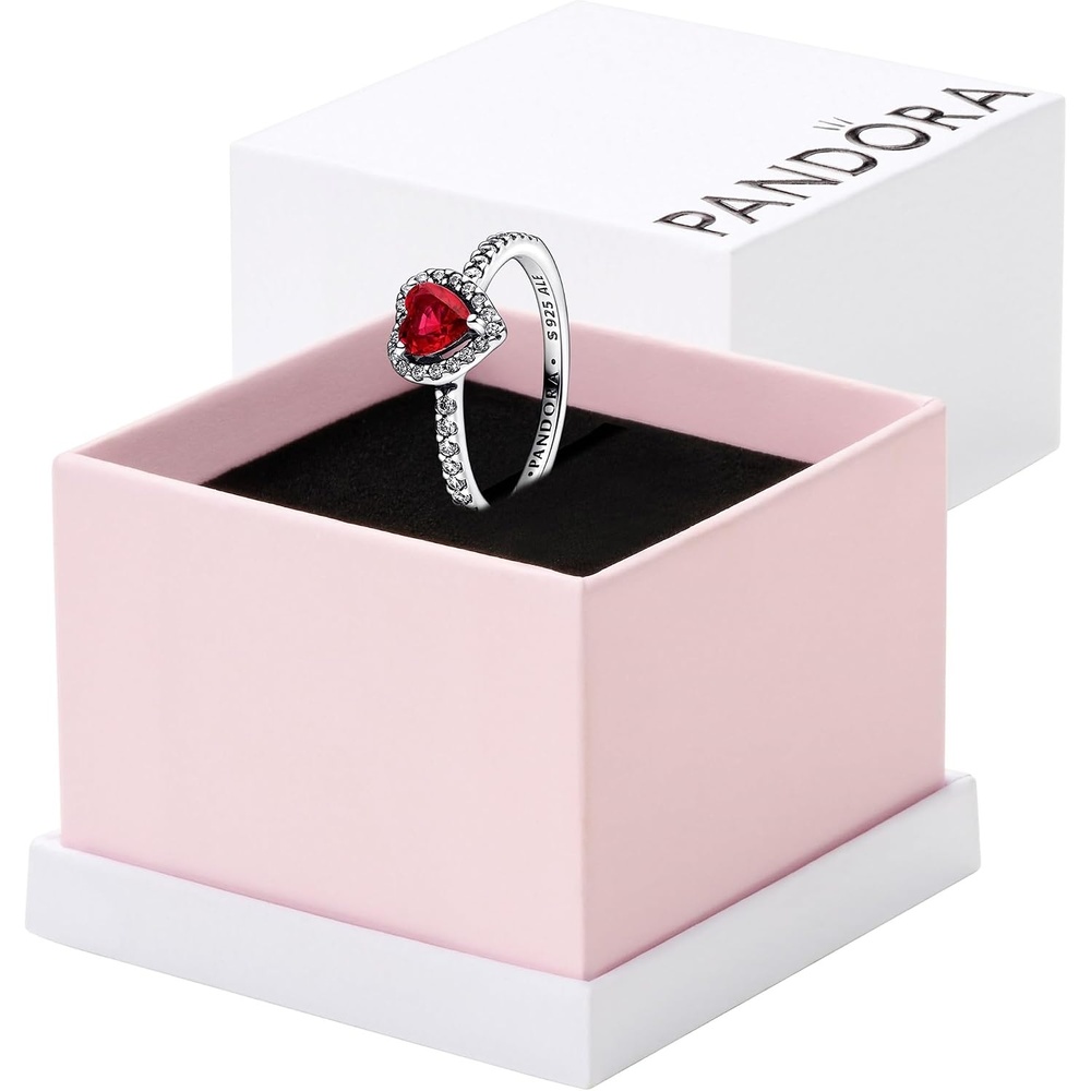 image:imagePANDORA Elevated Heart Ring  With Gift BoxRed