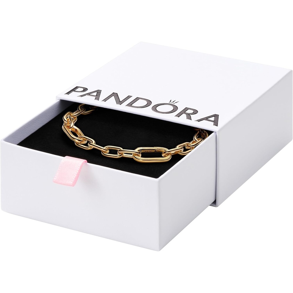image:imagePANDORA ME SmallLink Chain Bracelet Compatible ME Jewelry Gift for Her with Gift Box14k Gold Plated