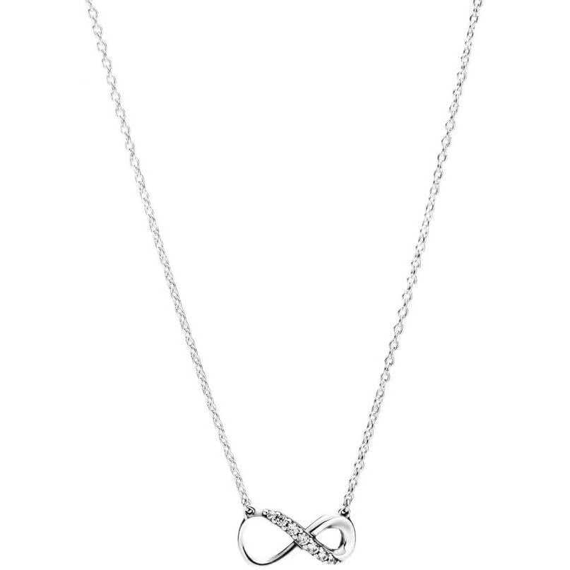 image:imagePANDORA Sparkling Infinity Collier Necklace Stunning Womens Jewelry Gift for Her With Gift Box 197Sterling Silver