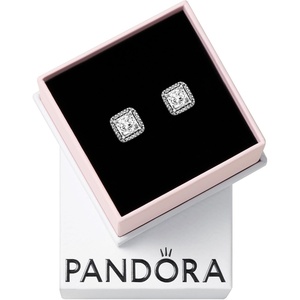 PANDORA Elegance Earrings – Timeless Earrings for Women – Gift for Her – Sterling Silver & Cubic Zirconia – With Gift Box