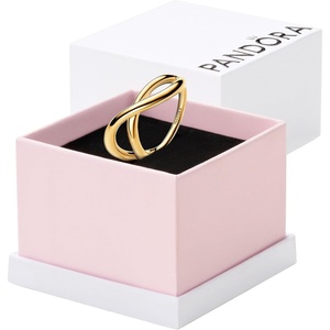 PANDORA Essence Organically Shaped Infinity Ring – 14k Gold-Plated Ring for Women – Gift for Her – Includes Gift Box(6)