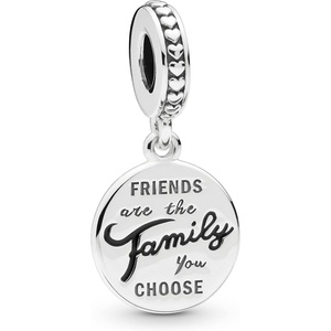 PANDORA Friends Are Family Dangle 925 Sterling Silver Charm – 798124EN16