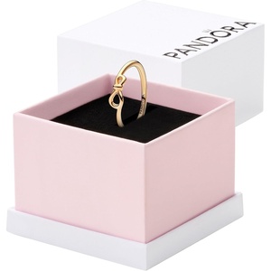 PANDORA Infinity Knot Ring Shine 14k Gold-Plated Ring for Women – Layering or Stackable Ring – Gift for Her – With Gift Box