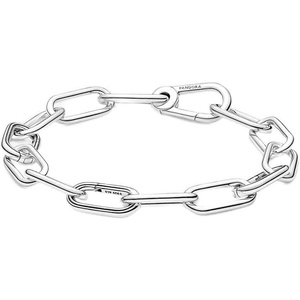 PANDORA ME Link Chain Bracelet – Features 3 Connectors – Sterling Silver Bracelet for Women – Gift for Her – Sterling Silver – With Gift Box(5.9 Inches)
