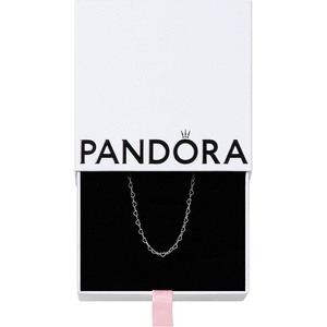 PANDORA Moments Linked Hearts Collier Necklace – Gift for Women – Includes Gift Box – Size 17.7″(Sterling silver)