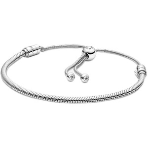 PANDORA Moments Snake Chain Slider Bracelet(11.0 Inches)