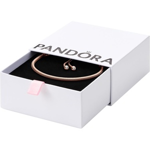 PANDORA Moments Snake Chain Slider Bracelet(9.0 Centimeters)