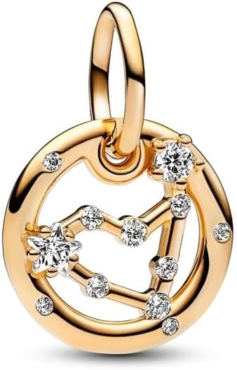 image:imagePANDORA Capricorn Zodiac Dangle Charm Gift for Her Compatible ME Moments Shine with Cubic Zirconia With Gift Box