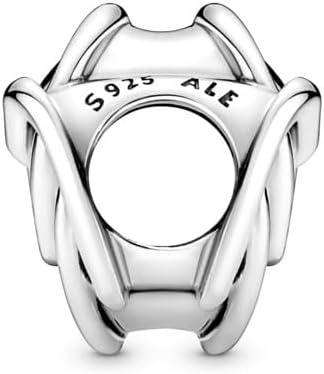 image:imagePANDORA Family Always Encircled Heart Charm Compatible Moments Stunning Womens Jewelry Gift for Her Made with Sterling Silver With Gift Box