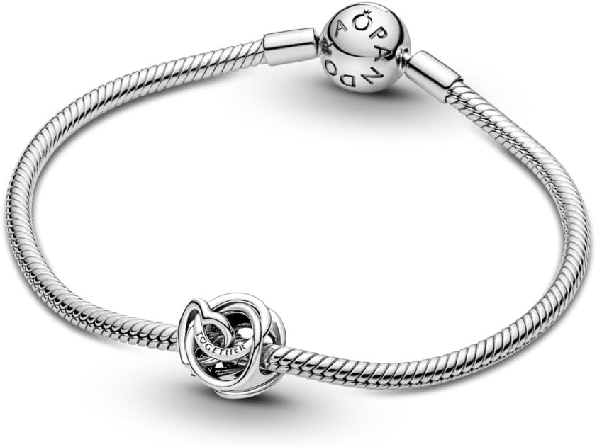 image:imagePANDORA Family Always Encircled Heart Charm Compatible Moments Stunning Womens Jewelry Gift for Her Made with Sterling Silver With Gift Box