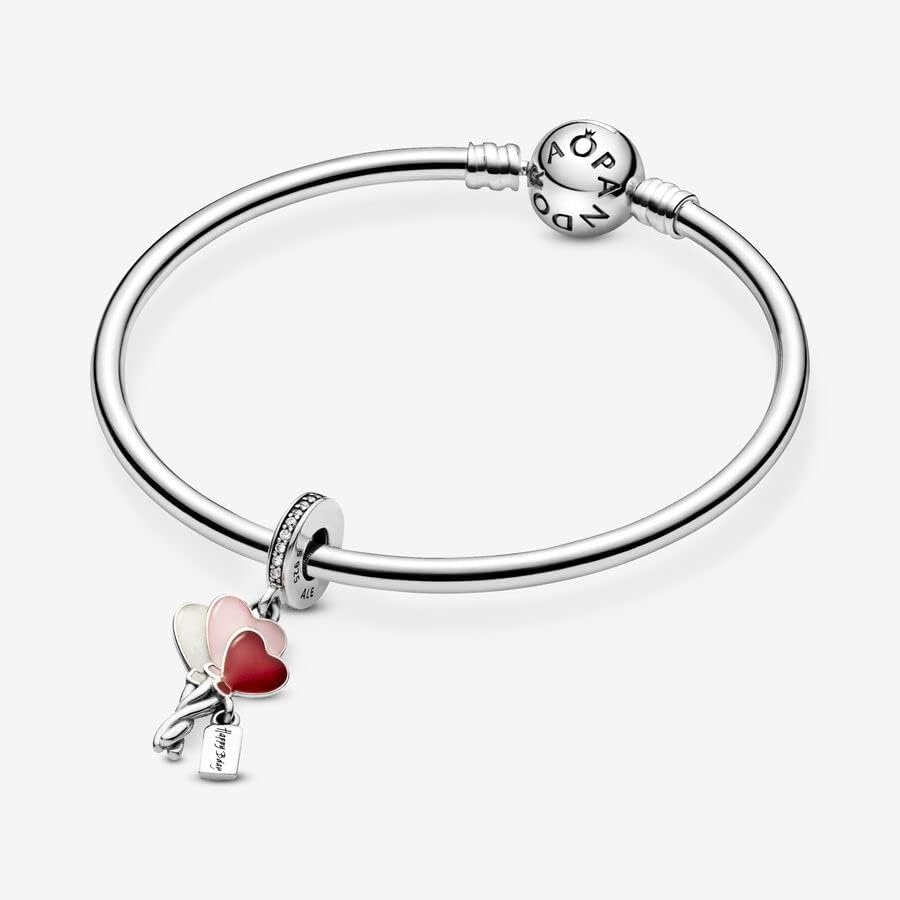 image:imagePANDORA Happy Bday Balloon Dangle Charm Birthday Charm Jewelry for Women with Gift Box Enamel amp Cubic Zirconia Details Compatible Moments Charm Bracelets Sterling Silver