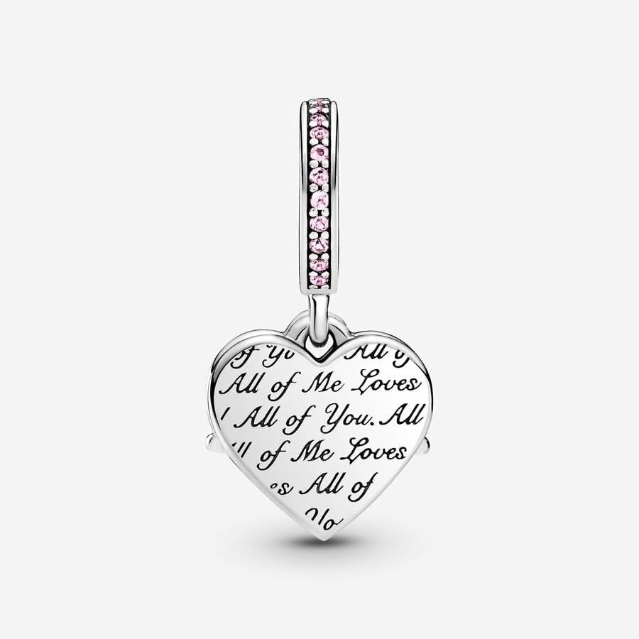 image:imagePANDORA Heart amp Mom Dangle Charm Compatible Moments Bracelets Jewelry for Women Made with Sterling Silver amp Cubic Zirconia with Gift Box