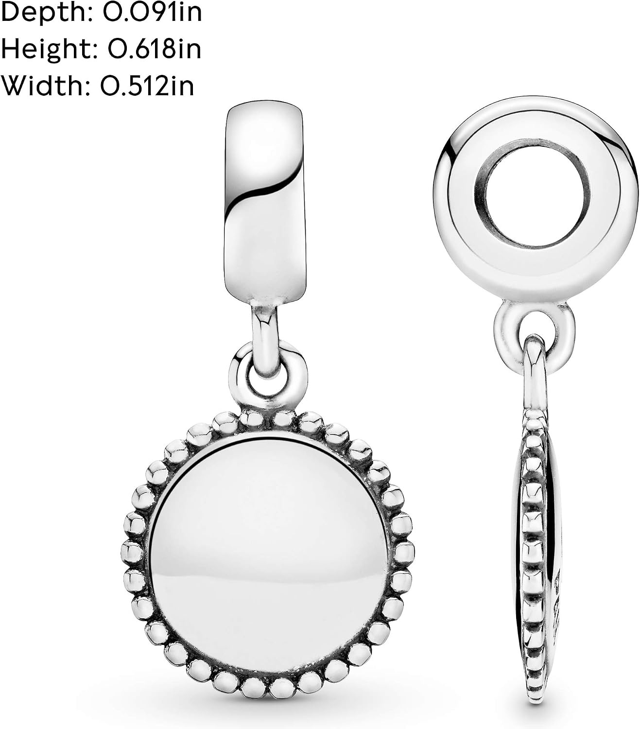image:imagePANDORA Icon Dangle Charm Gift for Her Compatible Moments Sterling Silver Bracelet Charm With Gift Box