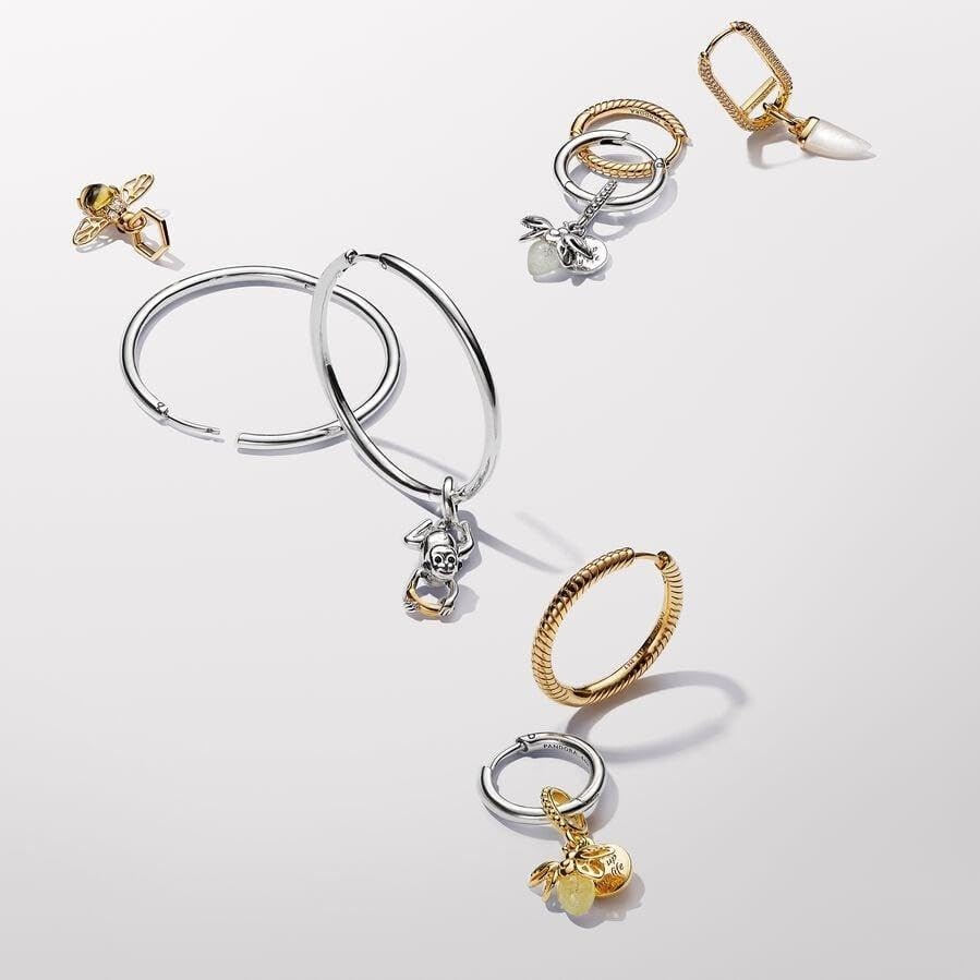 image:imagePANDORA Moments GlowintheDark Firefly Dangle Charm 14k GoldPlated Charm Gift for Women Includes Gift Box