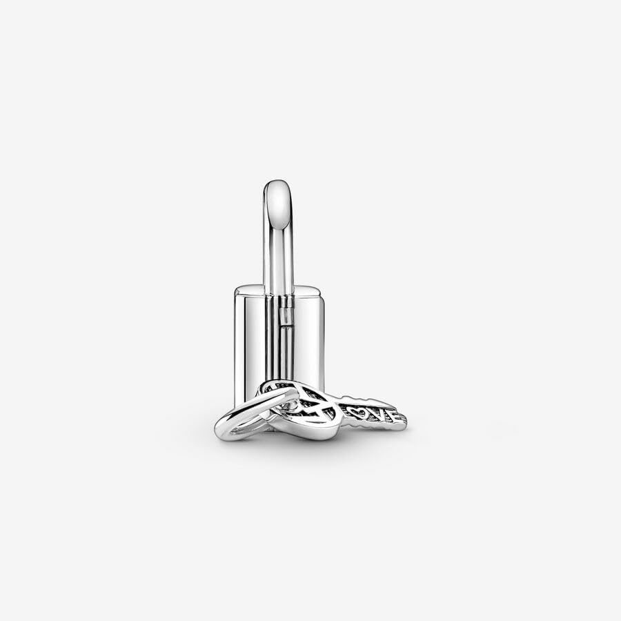 image:imagePANDORA Padlock and Key Dangle Charm Compatible Moments Stunning Womens Jewelry Gift for Her Made with Sterling Silver amp Cubic Zirconia With Gift Box