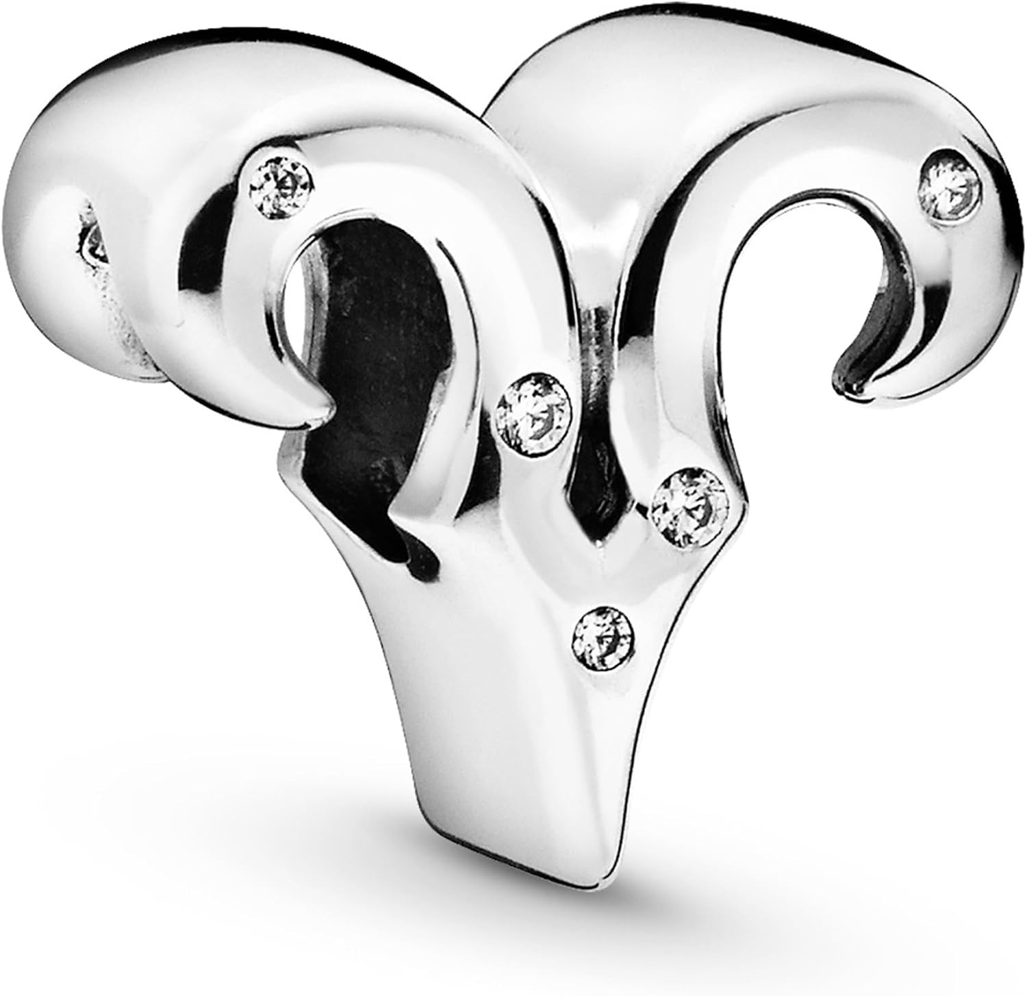 image:imagePANDORA Sparkling Aries Zodiac Charm Compatible Moments Bracelets Jewelry for Women Gift for Women in Your Life Made with Sterling Silver amp Cubic Zirconia With Gift Box