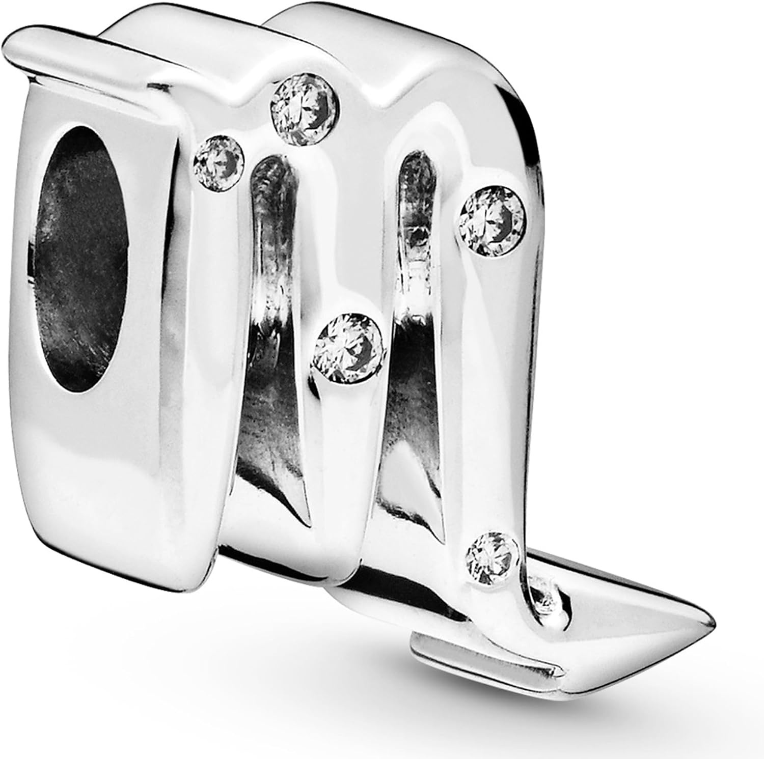 image:imagePANDORA Sparkling Scorpio Zodiac Charm Gift for Her Compatible with PANDORA Moments With Gift Box Sterling Silver with Cubic Zirconia