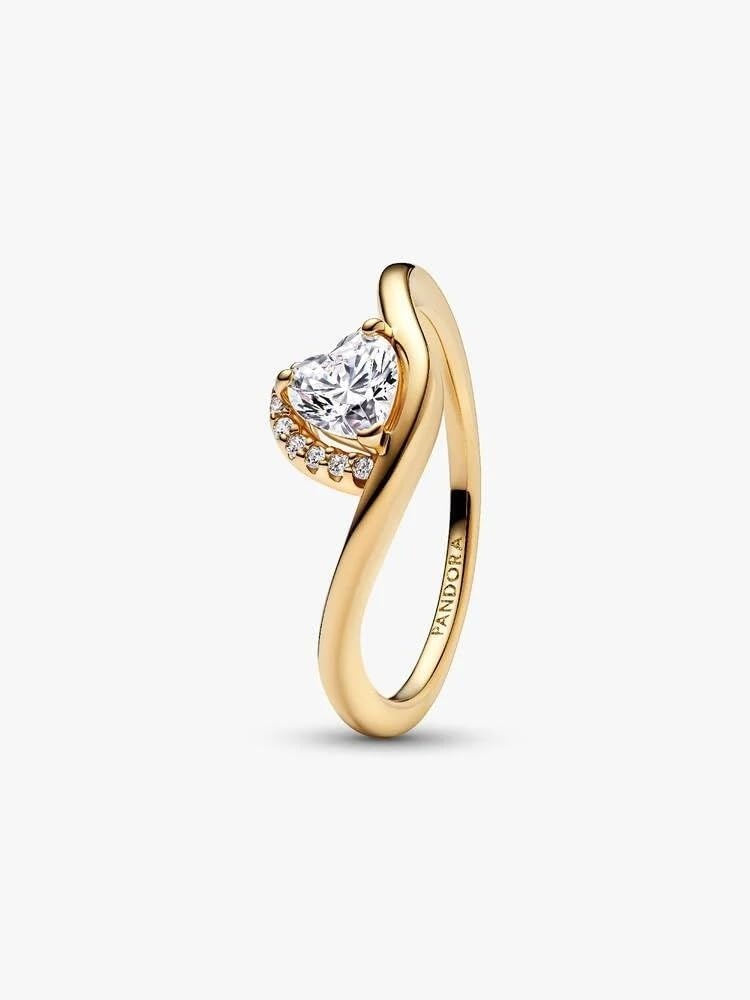 image:imagePANDORA Wavy Heart Ring
