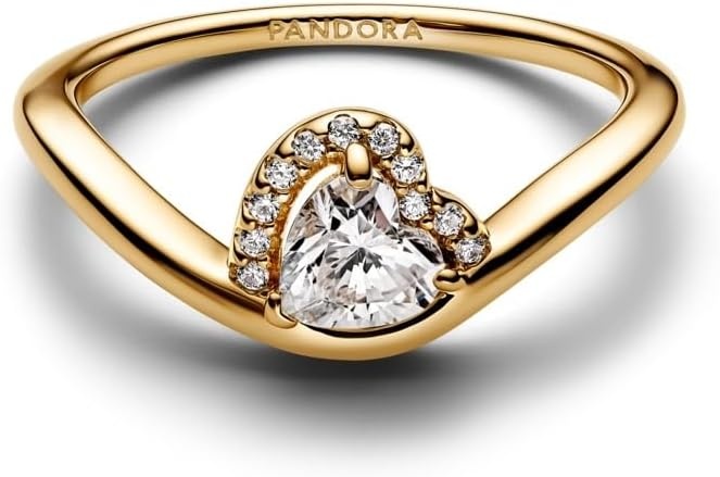 image:imagePANDORA Wavy Heart Ring