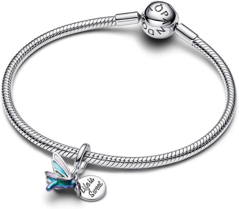 image:imagePANDORAHummingbird Double Dangle CharmSterling silverWith Gift Box