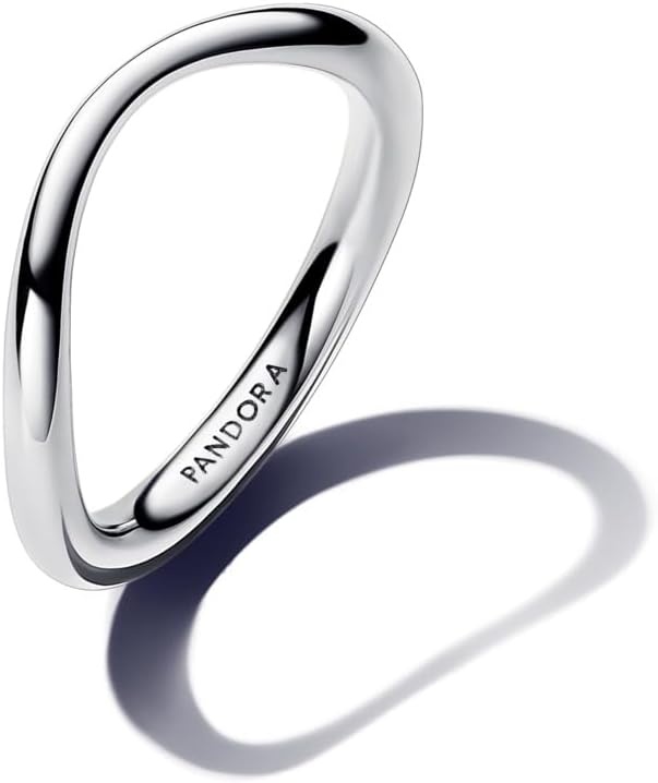 image:imagePandora Essence Organically Shaped Band Ring Sterling Silver Ring Gift for Women Includes Gift Box5