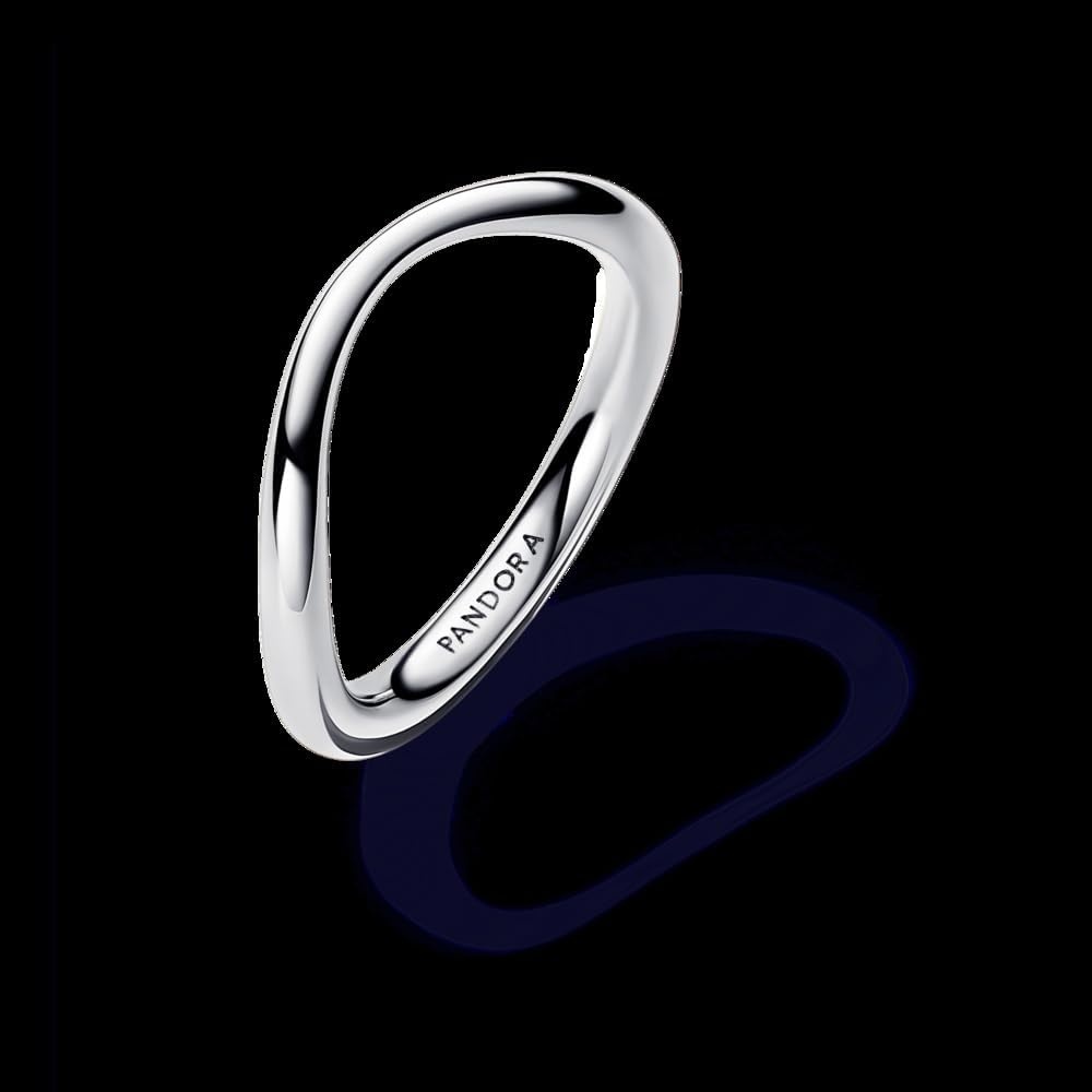 image:imagePandora Essence Organically Shaped Band Ring Sterling Silver Ring Gift for Women Includes Gift Box6