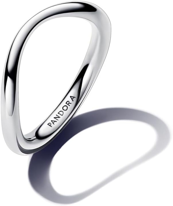 image:imagePandora Essence Organically Shaped Band Ring Sterling Silver Ring Gift for Women Includes Gift Box6