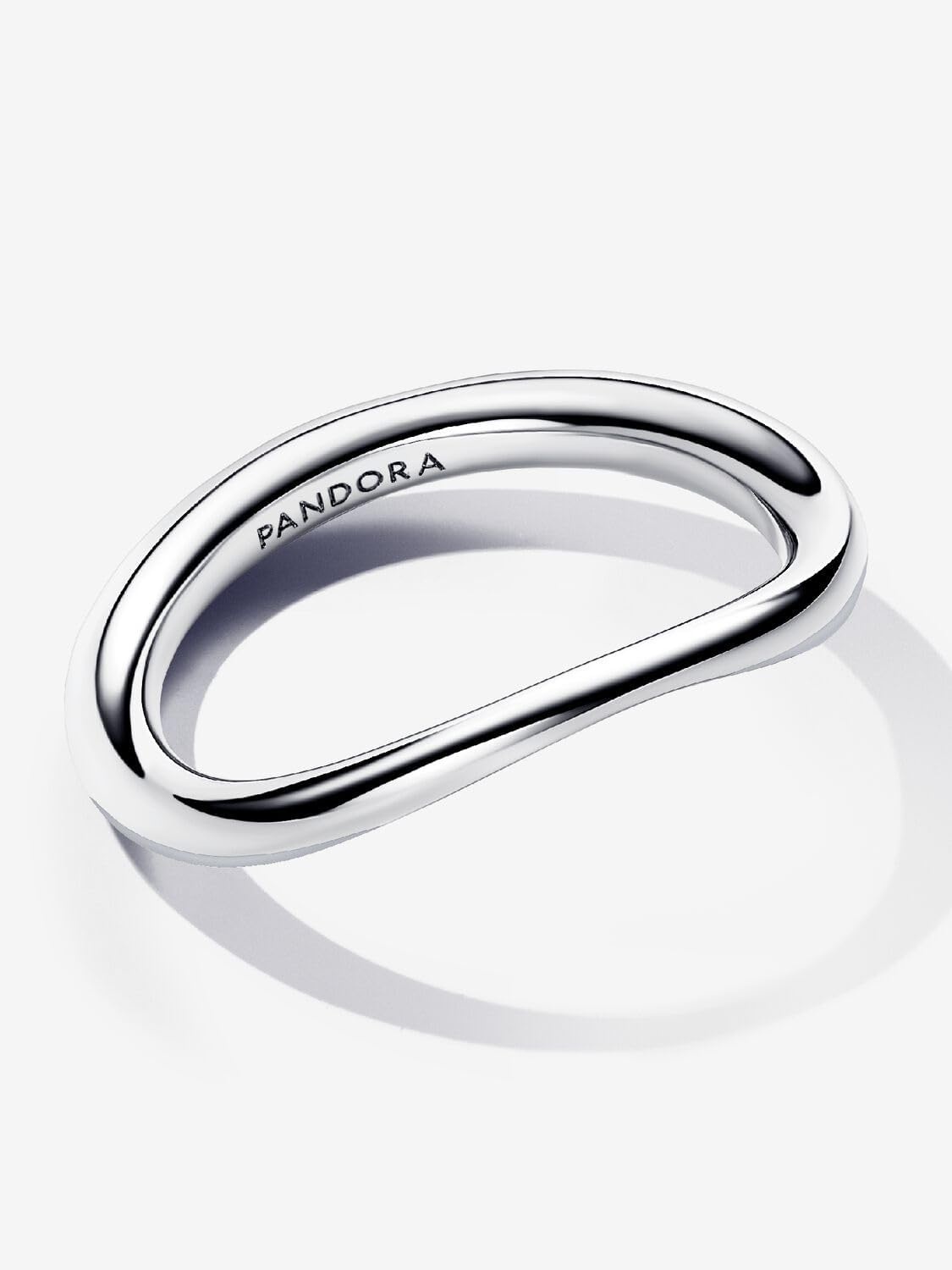 image:imagePandora Essence Organically Shaped Band Ring Sterling Silver Ring Gift for Women Includes Gift Box85