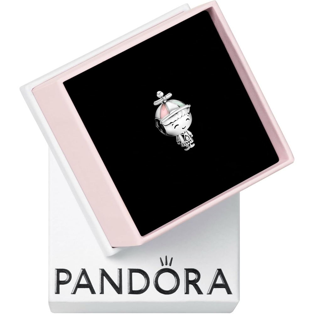 image:imagePANDORA Little Boy Charm Compatible Moments Sterling Silver Charm Gift with Gift Box