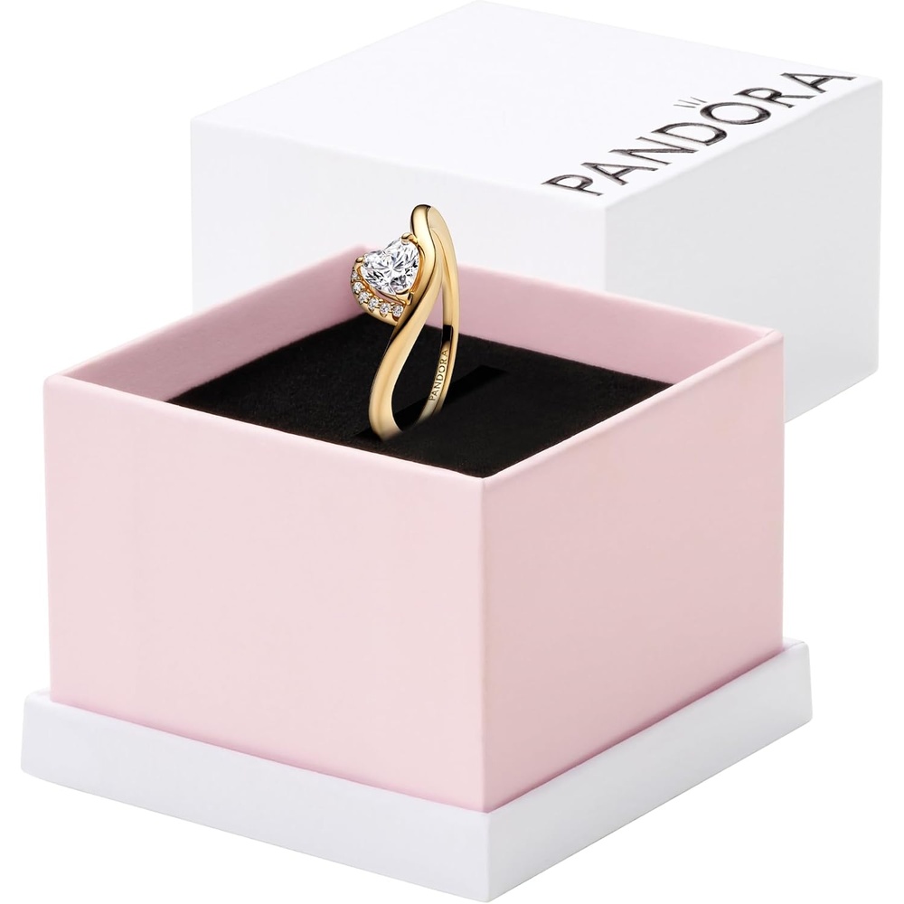 image:imagePANDORA Wavy Heart Ring